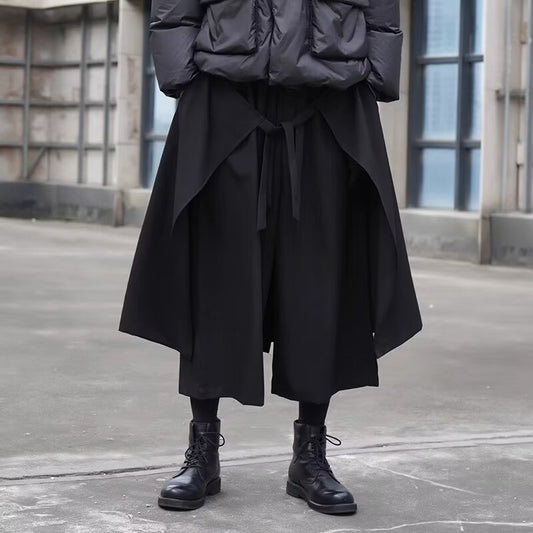 Personalized Baggy Pants Niche Cropped Wide-legged Casual Pants