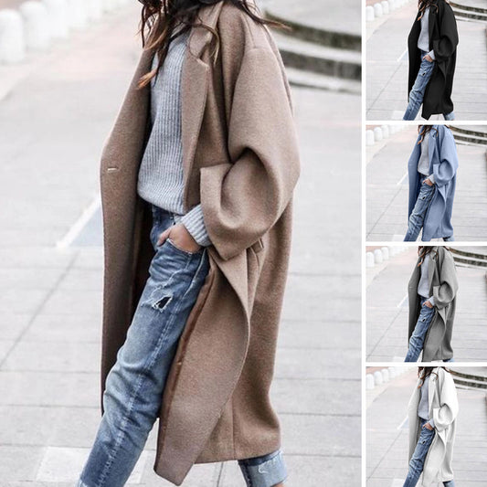 Manteau long oversize femme – Chic, confortable et tendance automne-hiver