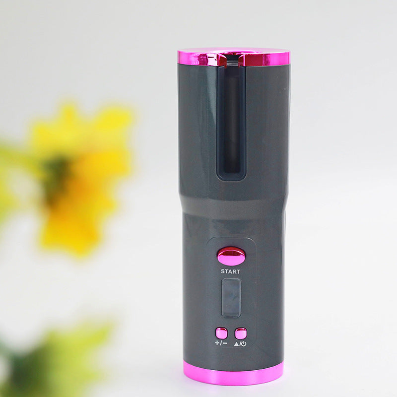 Fer à boucler automatique sans fil rechargeable – Boucles parfaites en quelques secondes