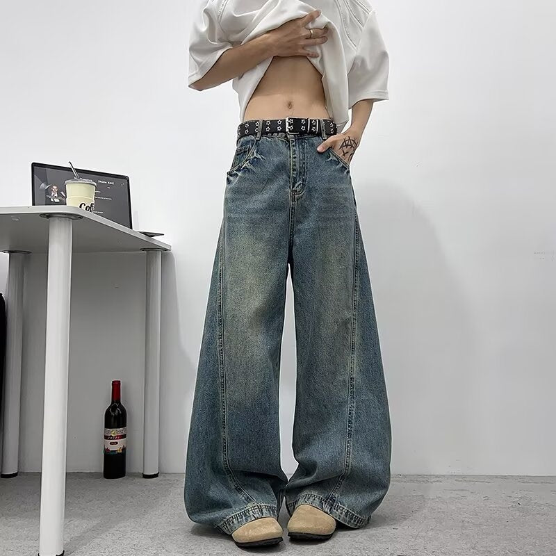 Jean oversize baggy homme – Style streetwear Y2K, coupe ultra large & look tendance