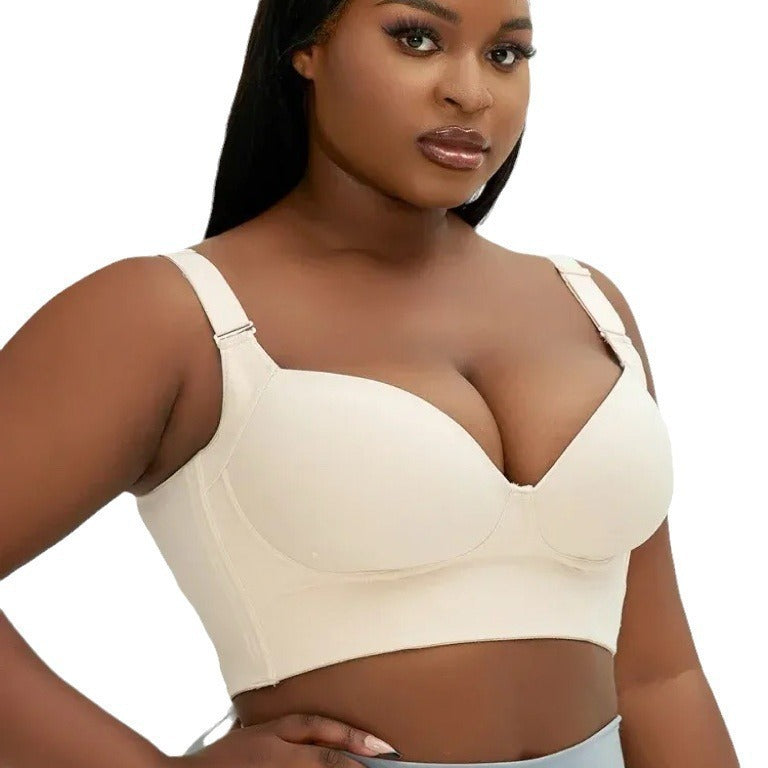 Soutien-Gorge Sculptant Push-Up Grande Taille – Confort & Maintien Parfait