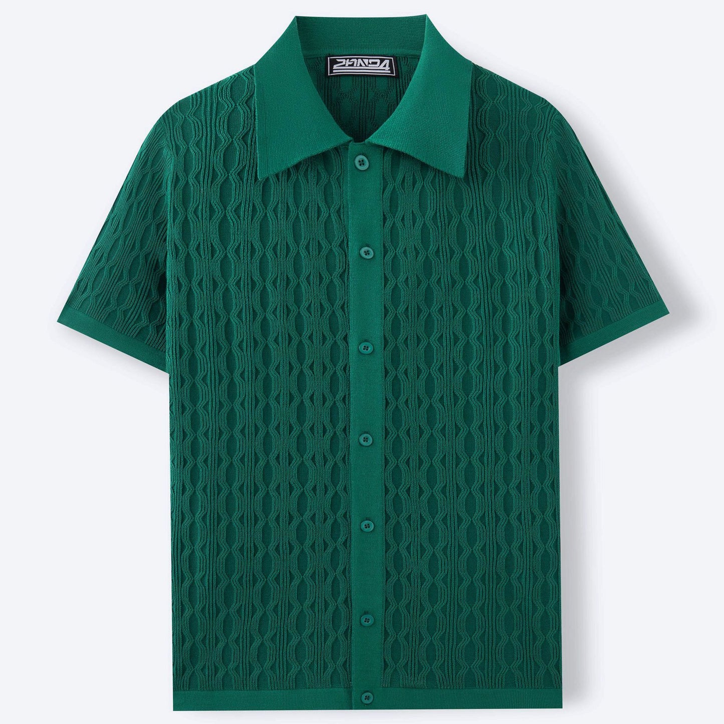 Chemise Tricotée Homme – Élégance Décontractée