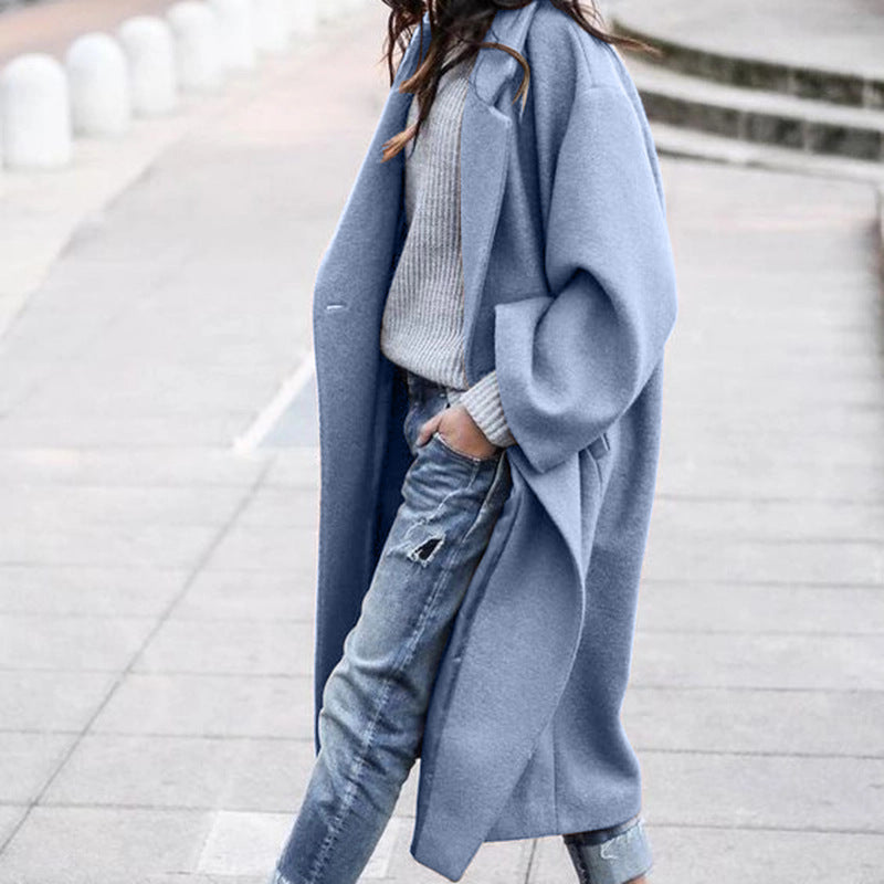 Manteau long oversize femme – Chic, confortable et tendance automne-hiver
