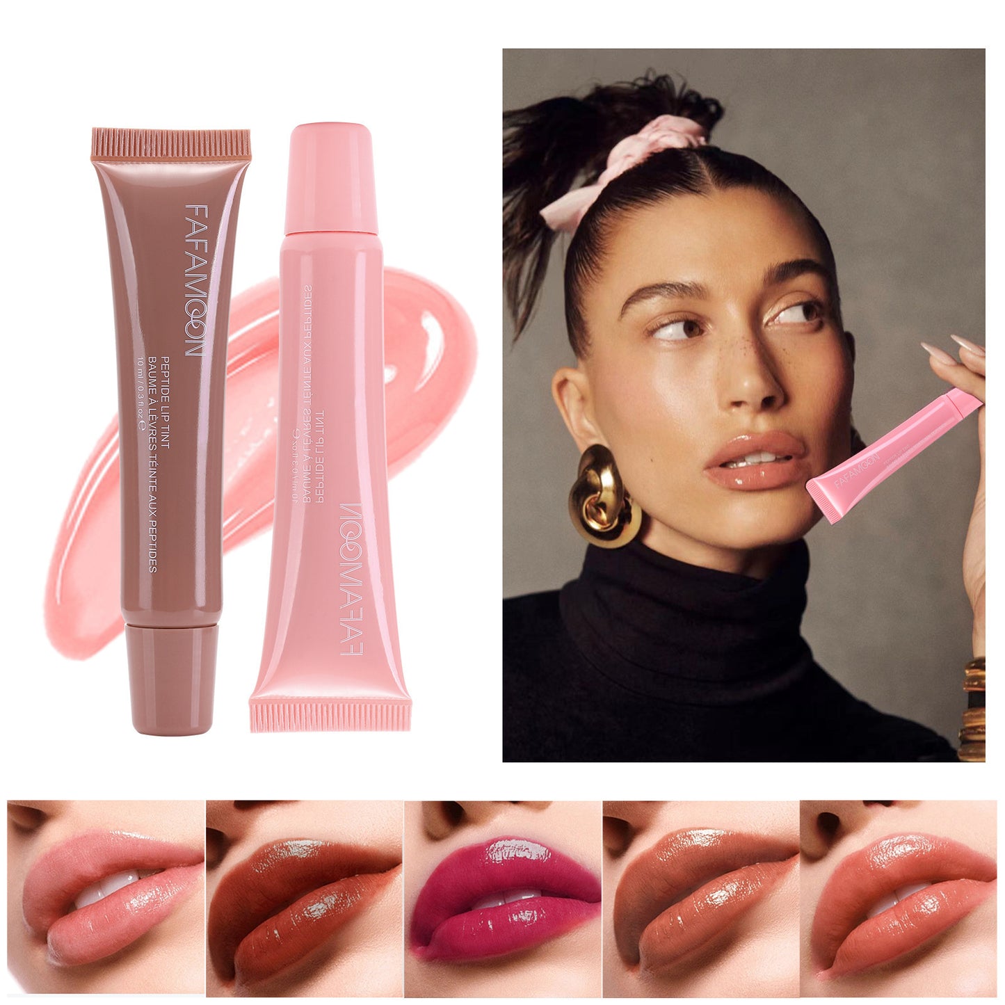 Gloss à Lèvres Brillant – Hydratation et Brillance Intense