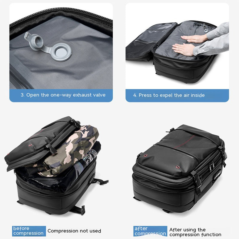 Sac à Dos Multifonction Homme/Femme – Grande Capacité, Étanche & Antivol – Voyage, Travail, Ordinateur