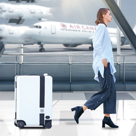 Valise Cabine Rigide – Voyagez avec Style & Confort Intelligent Electric Luggage Automatically Follows The Lever