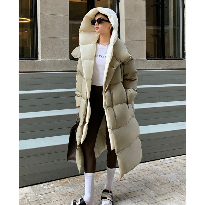 Doudoune Longue Femme Luxe – Hiver Ultra-Chaud