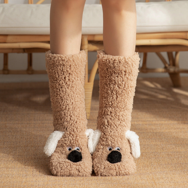 Chaussettes Peluche DogWarm™ – Confort Doux & Hiver Cocooning