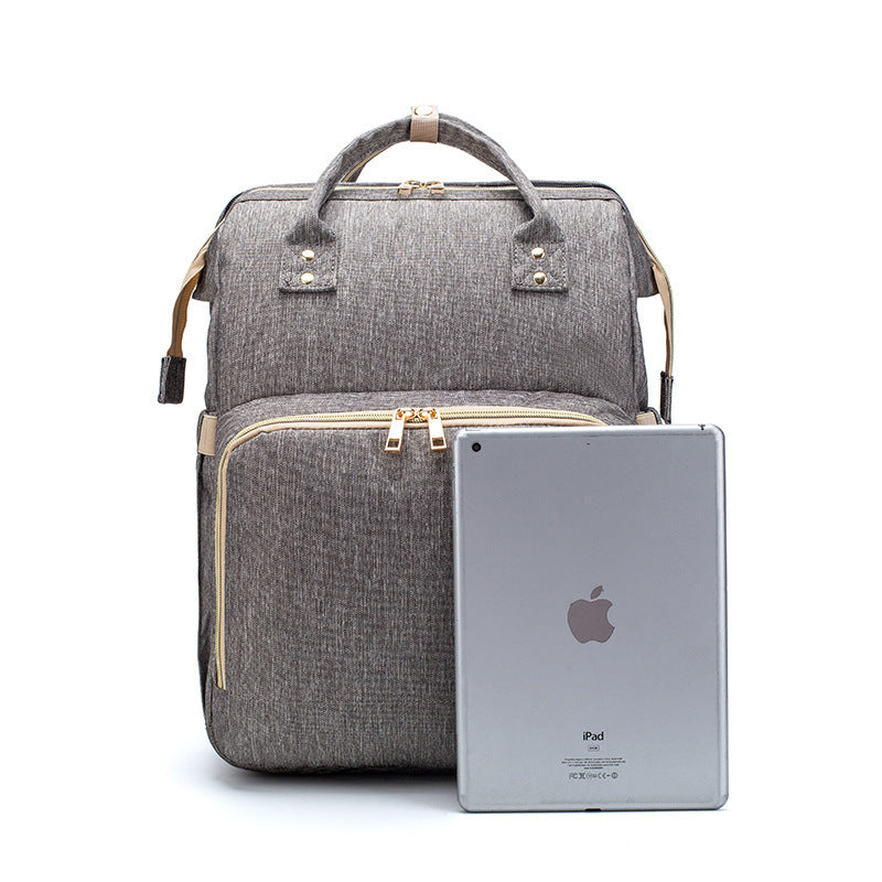 Sac à Dos Bébé Multifonction – Lit Portable + Port USB