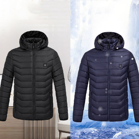 Veste Chauffante Hiver Homme - Élégance & Chaleur
