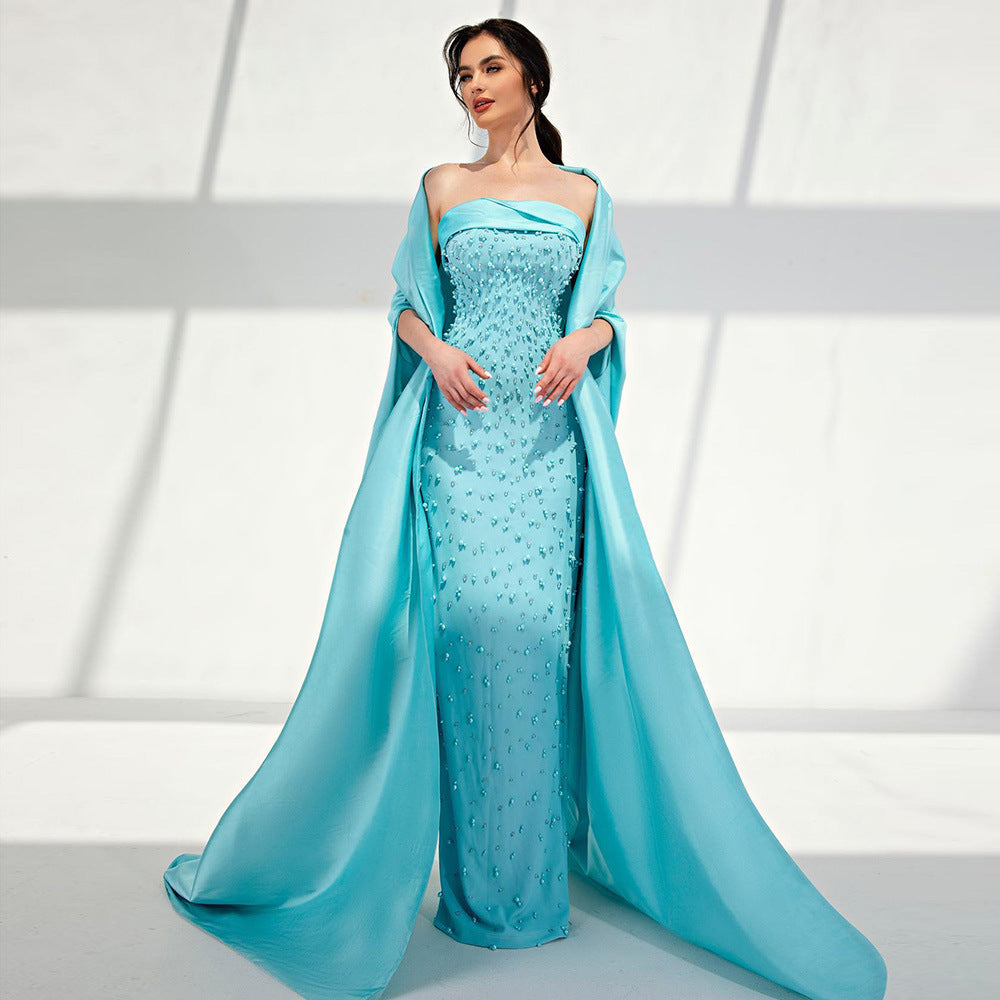 Robe de Soirée Élégante à Paillettes – Prestige et Raffinement