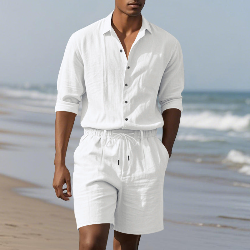 Chemise Longue Décontractée Homme - Look Estival & Casual Chic | Mode Plage 2025