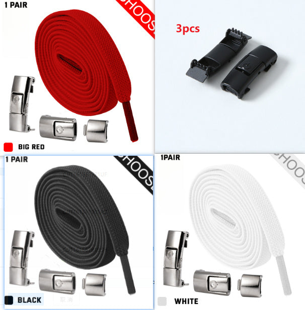 Lacets Automatiques SmartLock™ – Enfilez, verrouillez, partez !