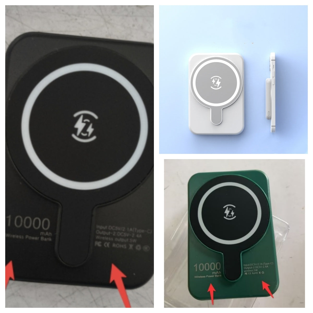 Power Bank Magnétique Sans Fil – Recharge Instantanée & Pratique