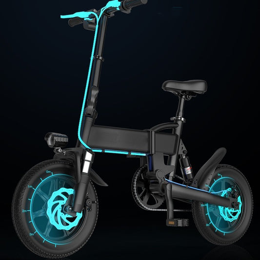 Vélo Électrique Pliable 14 Pouces – Autonomie XL & Design Urbain Compact