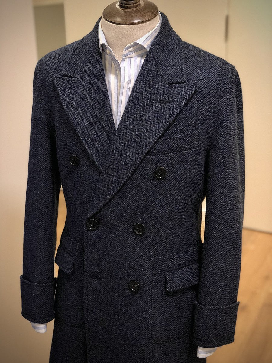 Manteau Homme en Laine Style Vintage – Élégance Britannique