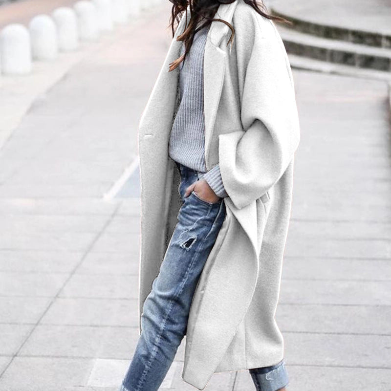 Manteau long oversize femme – Chic, confortable et tendance automne-hiver