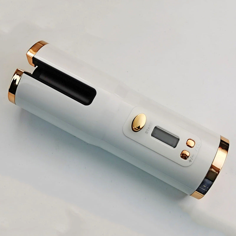 Fer à boucler automatique sans fil rechargeable – Boucles parfaites en quelques secondes