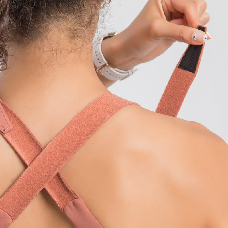 Soutien-Gorge de Sport Push-Up avec Fermeture Avant – Maintien et Confort Premium ️‍♀️