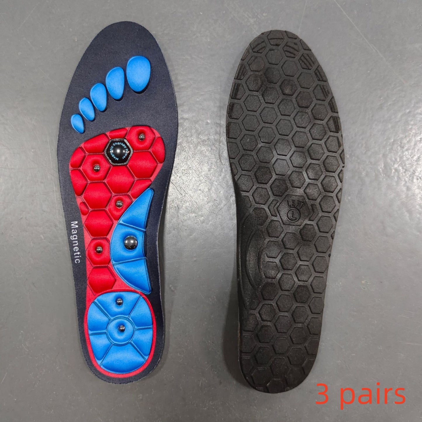 Semelles Magnétiques Réflexologie – Massage Pieds, Circulation Sanguine & Soulagement Douleurs