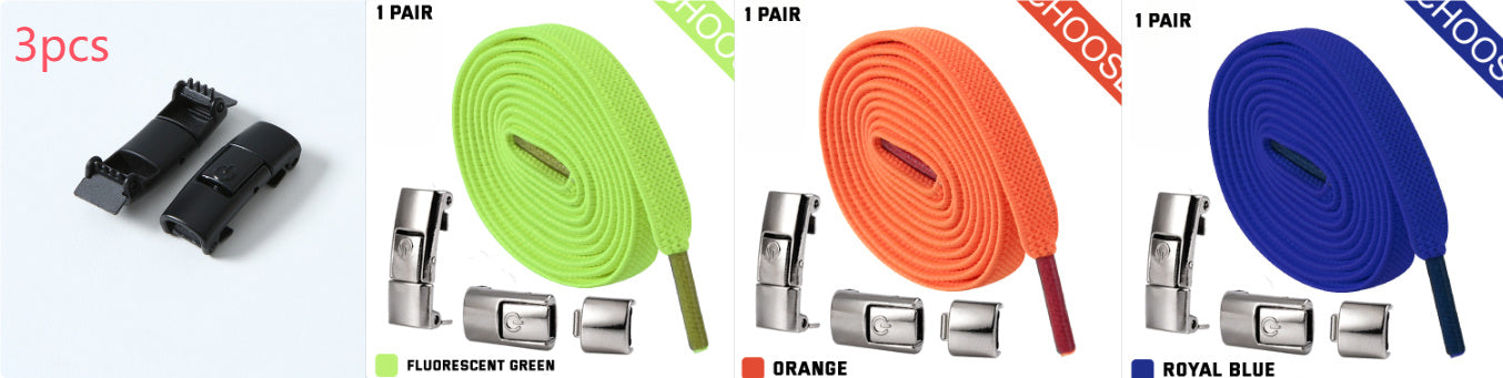 Lacets Automatiques SmartLock™ – Enfilez, verrouillez, partez !