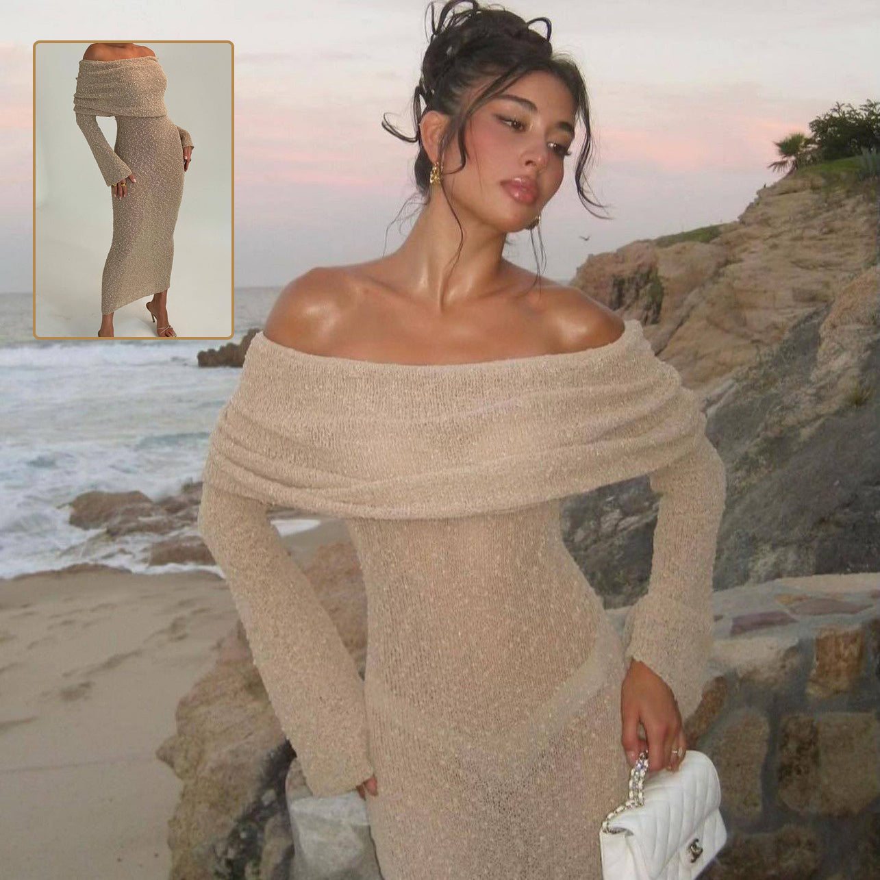 New Robe Élégance Bord de Mer™ – Style Bohème & Charme Sensuel