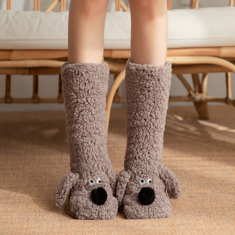 Chaussettes Peluche DogWarm™ – Confort Doux & Hiver Cocooning