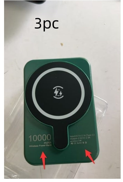 Power Bank Magnétique Sans Fil – Recharge Instantanée & Pratique