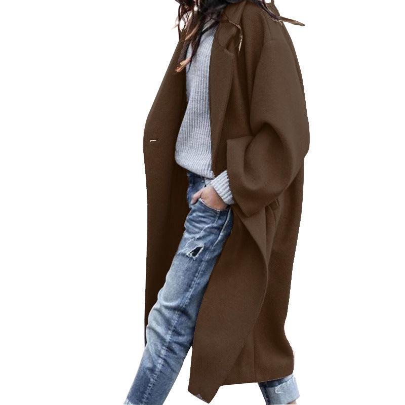 Manteau long oversize femme – Chic, confortable et tendance automne-hiver
