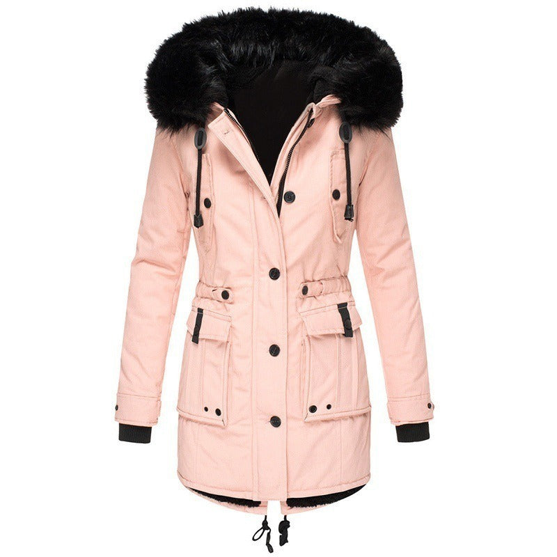 Parka Hiver Femme – Ultra chaude avec capuche à fourrure – Du S au 5XL