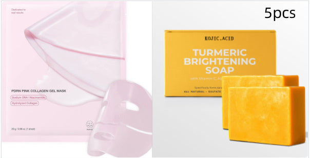 Savon Éclaircissant Curcuma & Acide Kojique – Peau Lumineuse & Unie