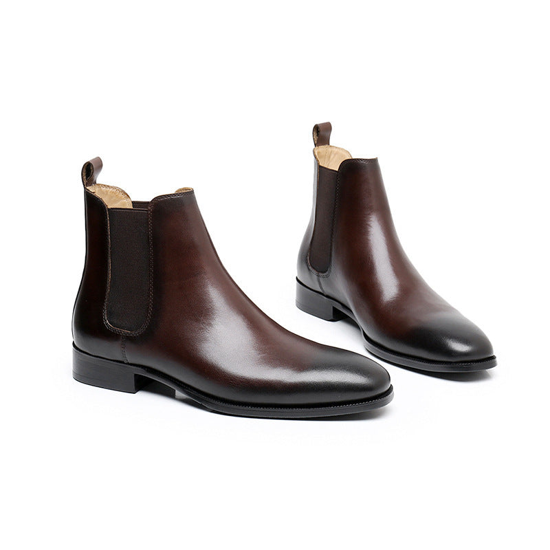 Bottes Chelsea Homme en Cuir – Style Intemporel & Élégant