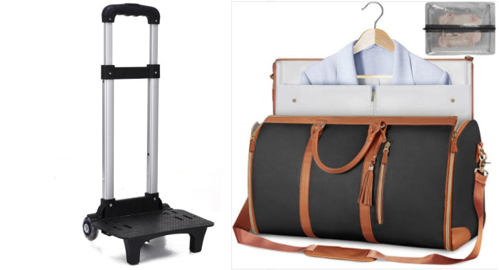 Sac de voyage 2 en 1 avec porte-costume – Week-end, business & mariage