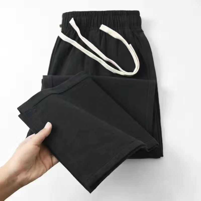 Pantalon Décontracté Homme – Taille Élastique – Confort & Style Été