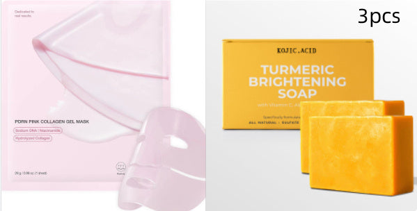 Savon Éclaircissant Curcuma & Acide Kojique – Peau Lumineuse & Unie