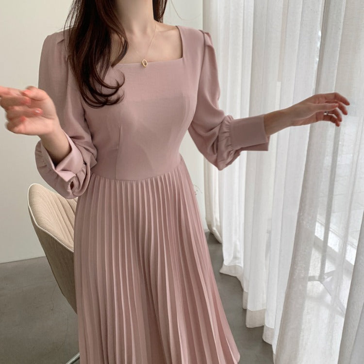 Robe Plissée Élégance Royale™ – Chic & Fluidité Absolue