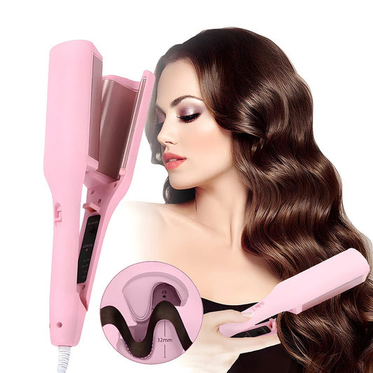 Fer à Gaufrer Cheveux – Ondulations XXL Glamour