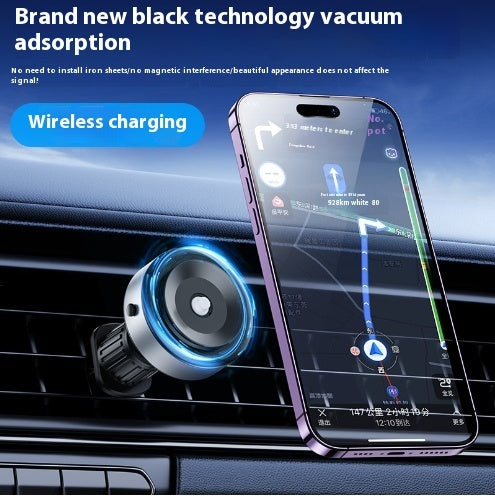 Support Téléphone Magnétique 360° avec Ventouse – Conduite Sécurisée & Chargement Facile