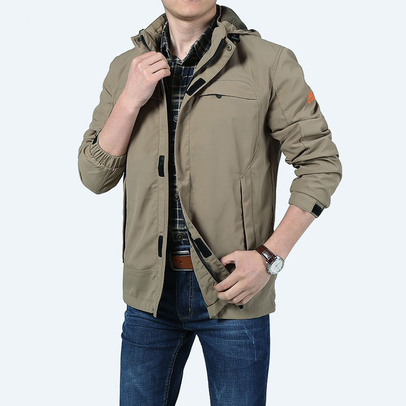 Veste Homme Printemps & Automne – Style Décontracté et Élégant