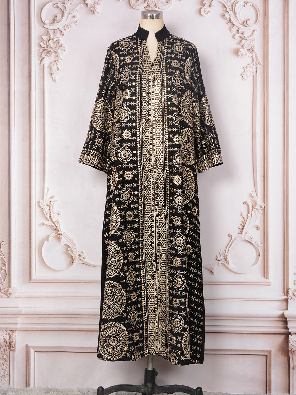 Women's Fashion Personality New Beaded Dress