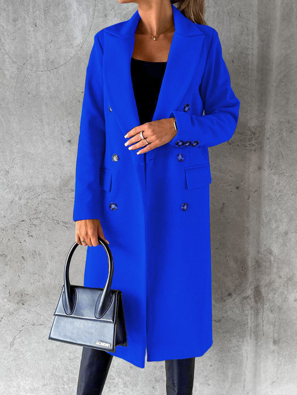 Manteau Long Élégant Femme – Automne & Hiver