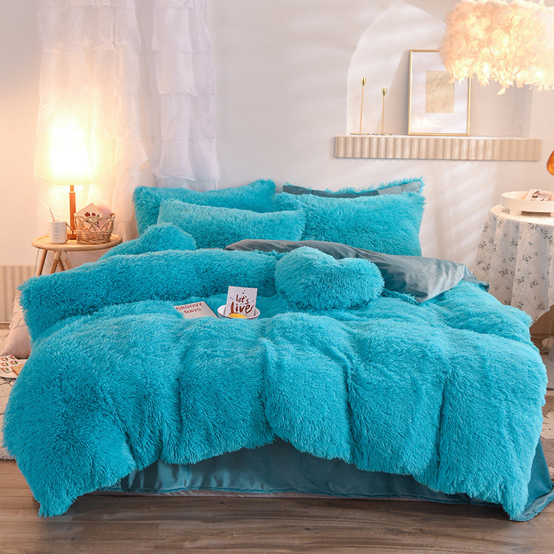 Housse de Couette Douce et Fluffy – Confort et Chaleur pour l’Hiver