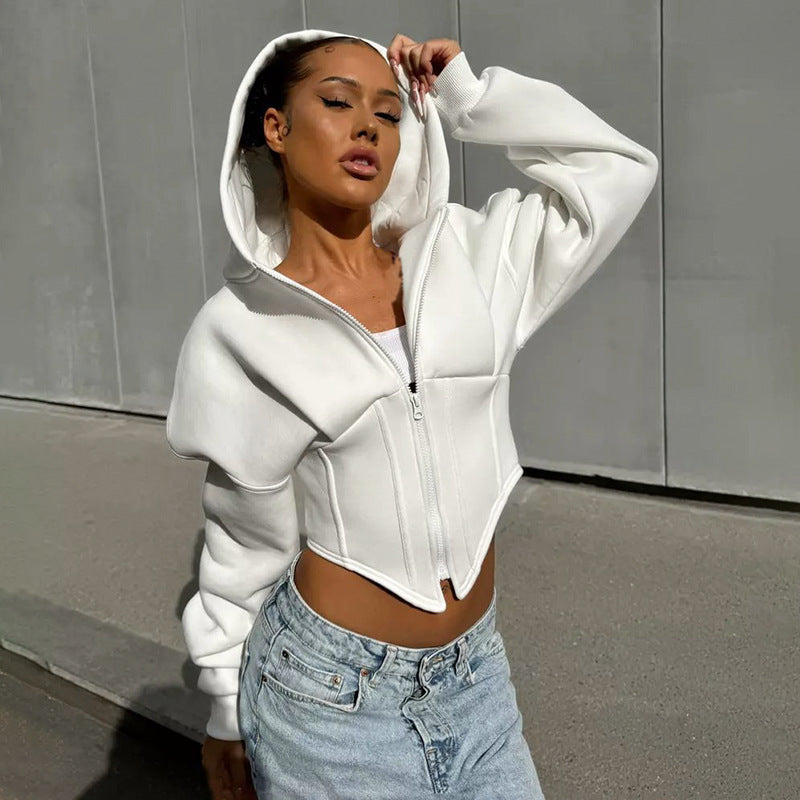 Hoodie Corset Femme – Style Streetwear & Sexy