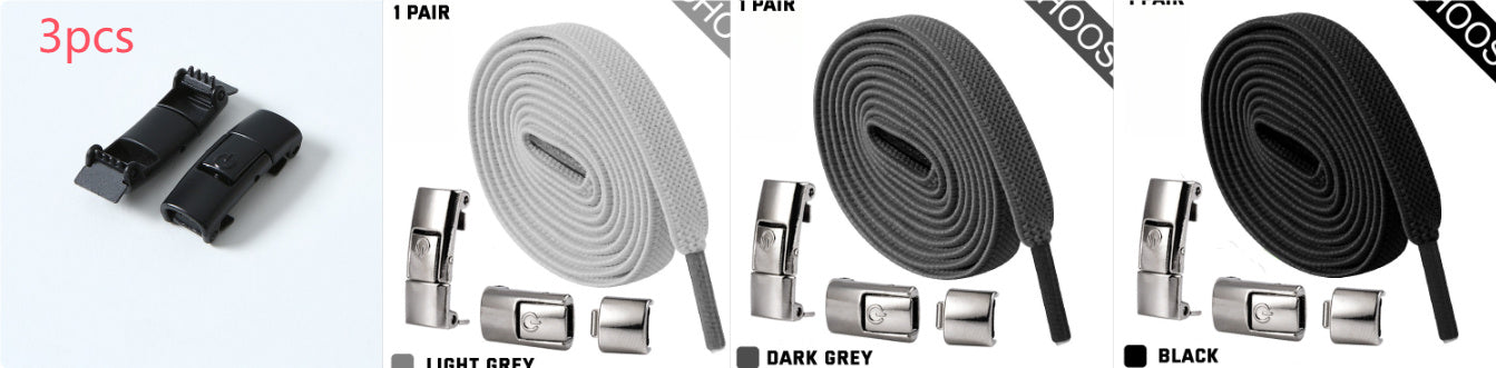 Lacets Automatiques SmartLock™ – Enfilez, verrouillez, partez !