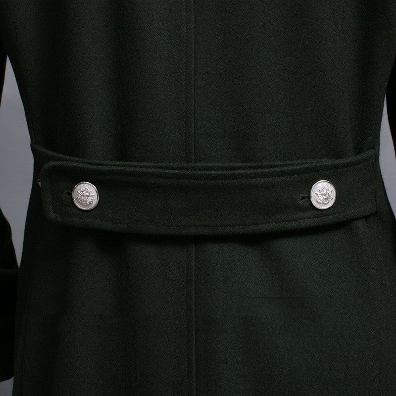 Manteau Long Homme Militaire Élégant