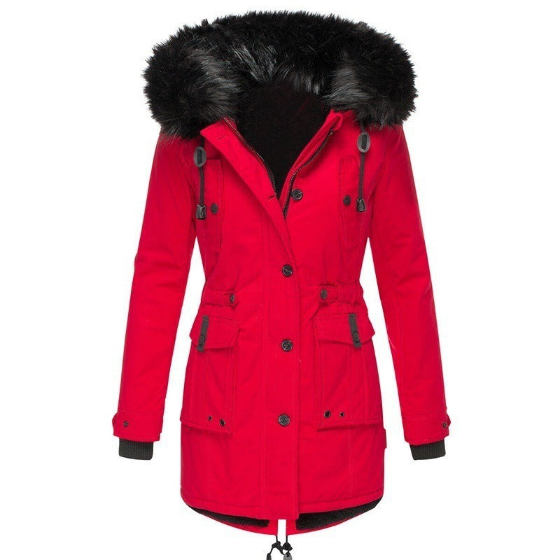 Parka Hiver Femme – Ultra chaude avec capuche à fourrure – Du S au 5XL