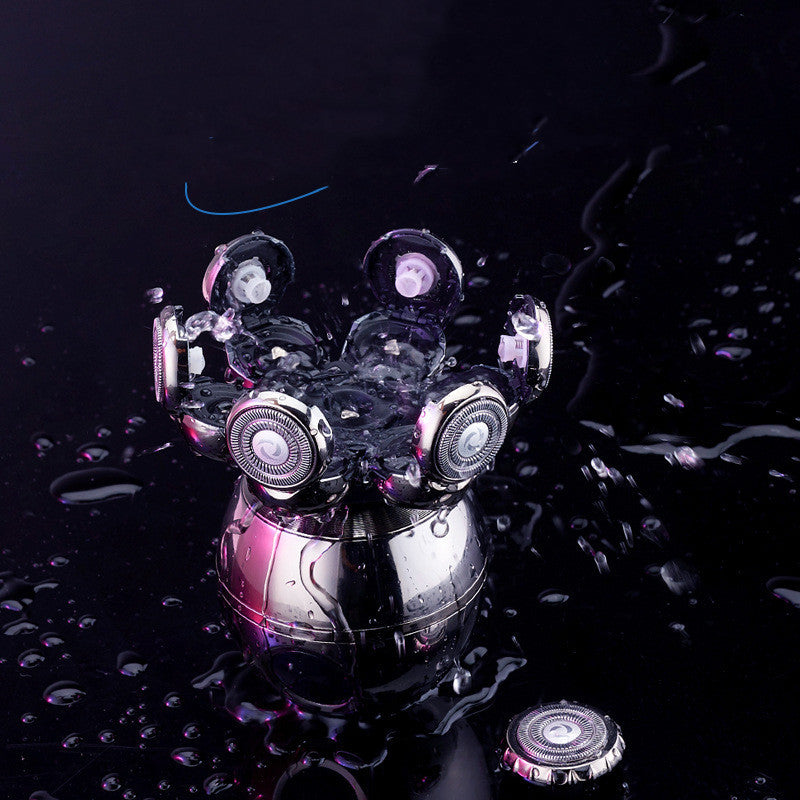 Rasoir électrique multifonction homme – Tondeuse barbe et cheveux 7 en 1