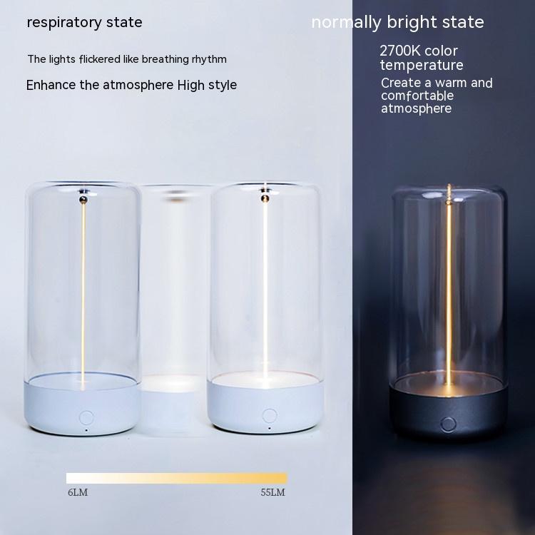 New  Lampe LED design portative – Éclairage décoratif moderne rechargeable USB