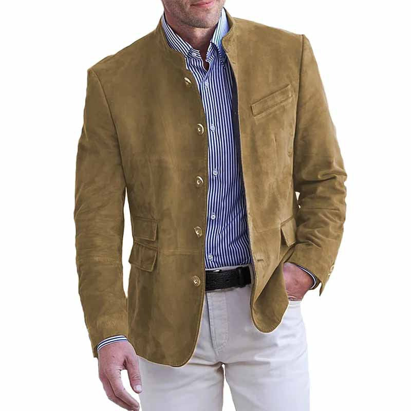 Veste Élégante Homme – Style Classique et Confort Automne/Hiver