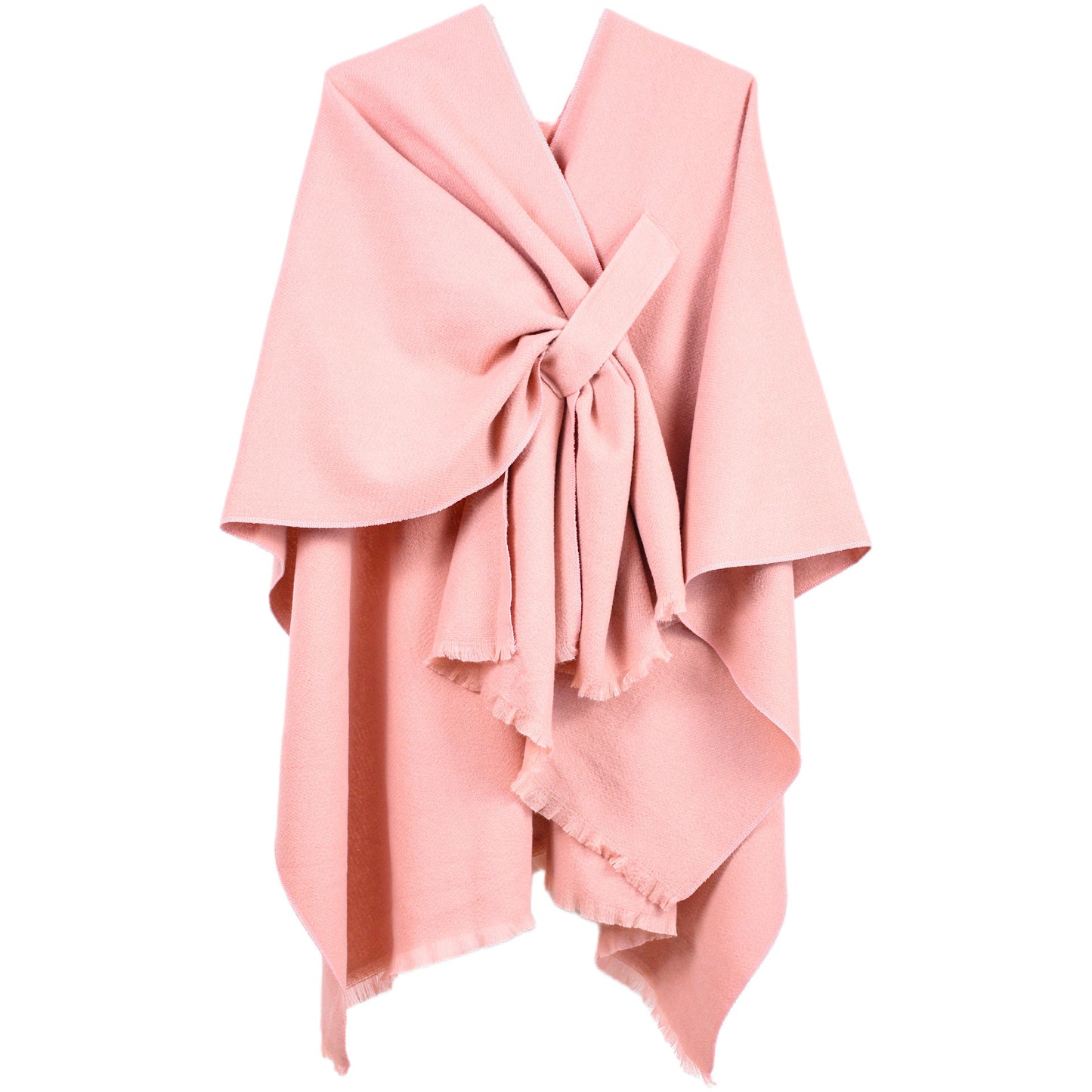 Cardigan Femme Châle Élégant – Poncho Oversize avec Ceinture, Confort et Style Automne Hiver